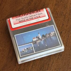 SEIKANON CIRCURAL POLARIZER 8949 52mm filter Made in USA. New